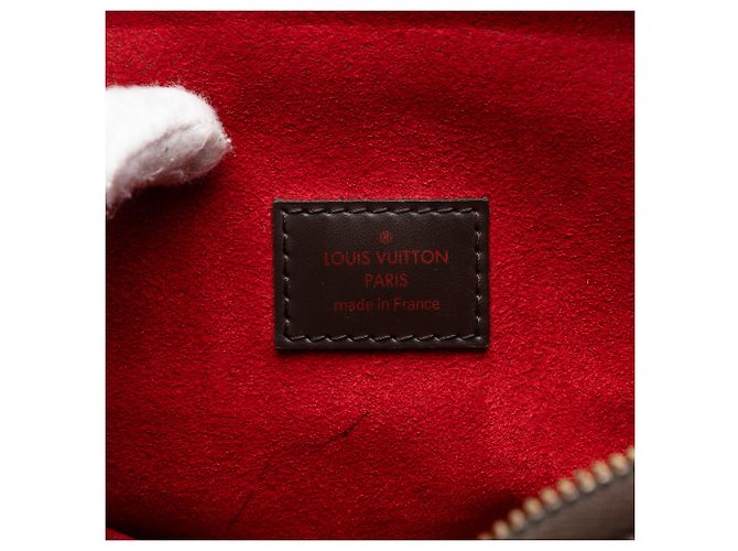 Louis Vuitton Marrone Damier Ebene Trevi GM - vista 5