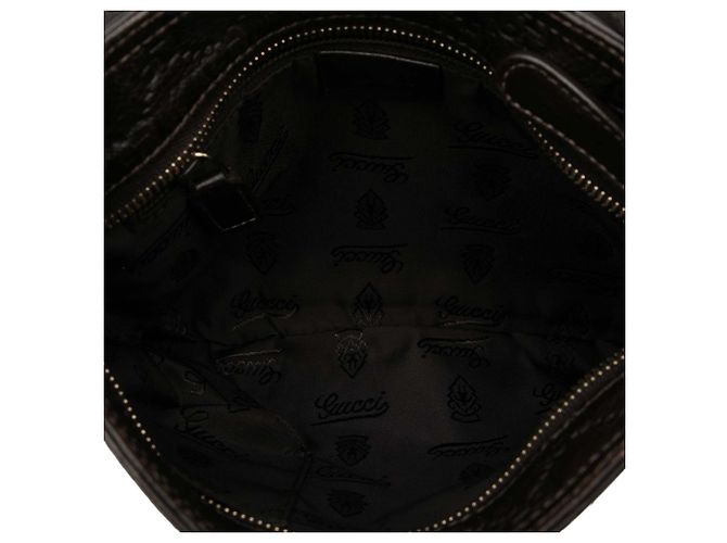 Borsa a tracolla Guccissima marrone Gucci Marrone scuro - vista 4