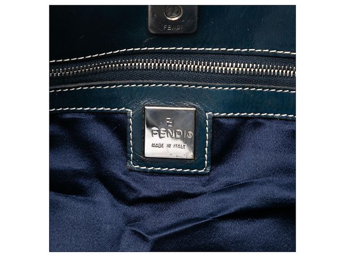 Graue Zucchino-Canvas-Tasche von Fendi Braun - Ansicht 5