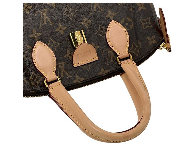 Borsa a mano Monogram Rivoli PM di Louis Vuitton Marrone - vista 8