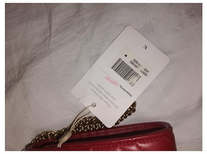 Carteira Gucci Marmont com Corrente Vermelho - vista 2