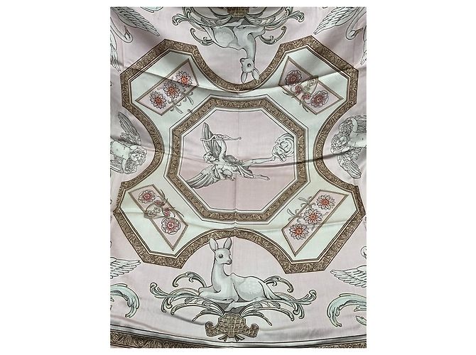 Foulard in seta edizione da collezione "Creature Mitologiche" di Burberry Multicolore - vista 10