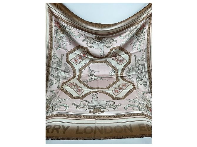 Foulard in seta edizione da collezione "Creature Mitologiche" di Burberry Multicolore - vista 12