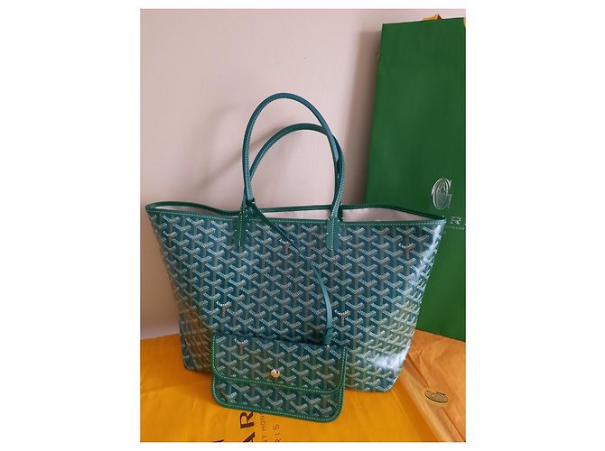 GOYARD Saint Louis piccolo modello VERDE - vista 5