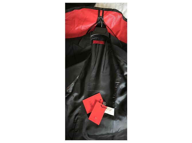 Carolina Herrera Schwarzer Blazer aus Schurwolle - Ansicht 14