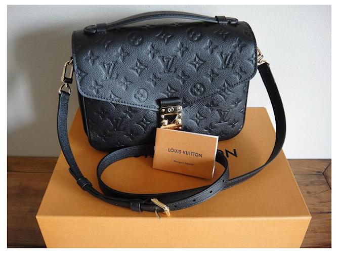 Metis Louis Vuitton Pochette Métis Monogram Empreinte NERO - vista 3