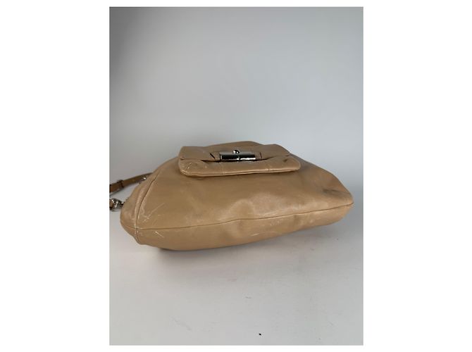 Vintage Coach 2Way Lederhandtasche Camel Kamel - Ansicht 11
