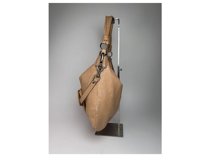 Vintage Coach 2Way Lederhandtasche Camel Kamel - Ansicht 5
