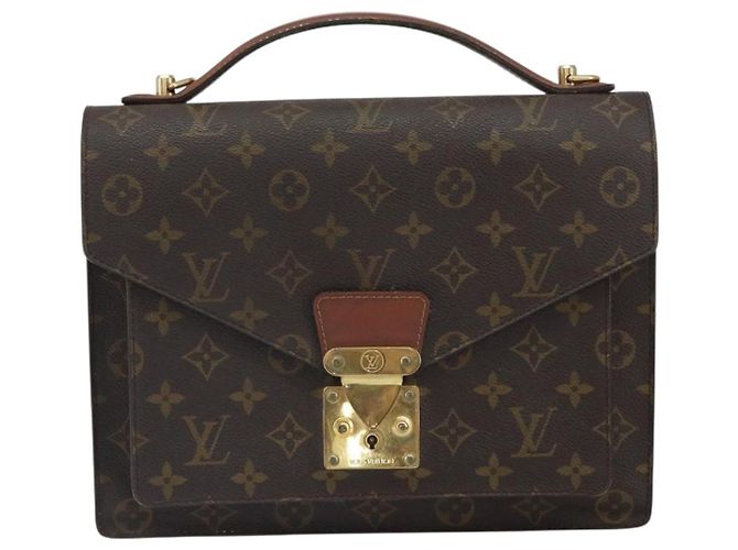 LOUIS VUITTON Borsa Monceau 28 M51185 LV Auth SW1960 Monogramma - vista 13