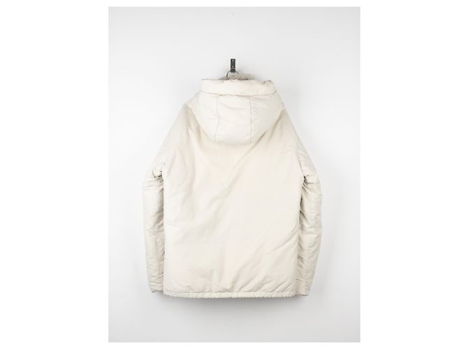 Helmut Lang AW99 Eskimo Goose Down Puffer Jacket White - vista 2