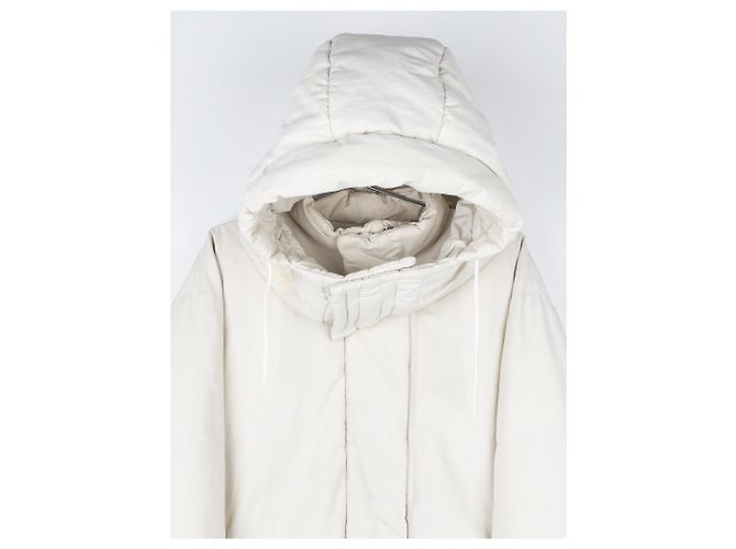 Helmut Lang AW99 Eskimo Goose Down Puffer Jacket White - vista 3