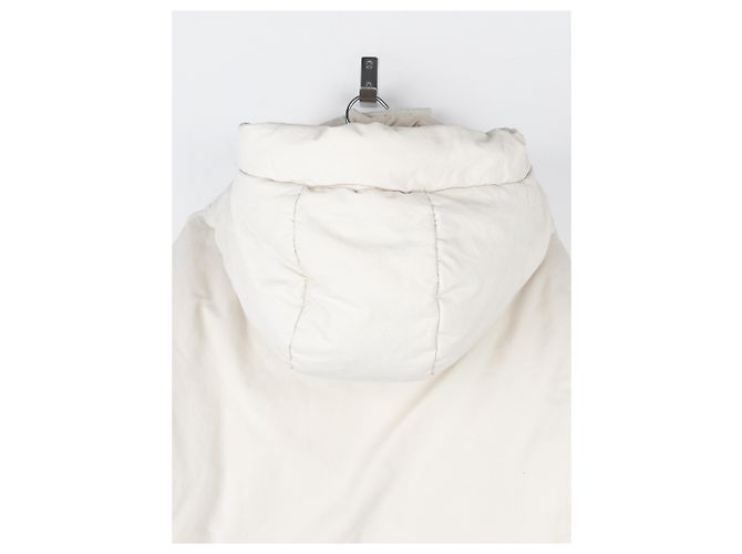 Helmut Lang AW99 Eskimo Goose Down Puffer Jacket White - vista 6