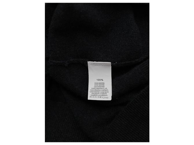 Brunello Cucinelli Strickpullover aus Cashmere Dunkelgrau Anthrazitgrau - Ansicht 4