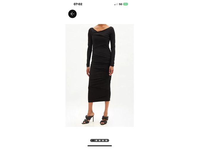 Autre Marque RAEY Schwarzes figurbetontes Kleid Größe 36 - Ansicht 5
