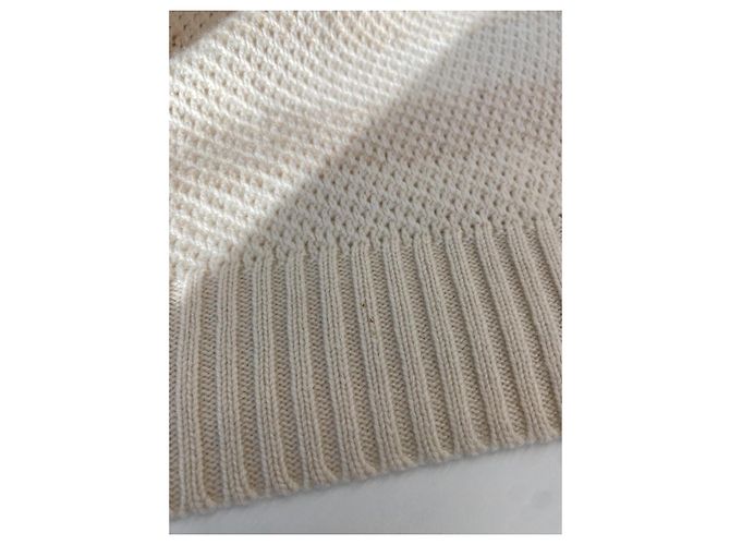 Suéter Max Mara de cachemira beige cuello redondo - vista 5