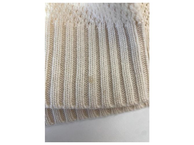 Suéter Max Mara de cachemira beige cuello redondo - vista 6