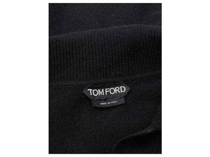 Tom Ford Pullover aus Kaschmir und Wolle in Schwarz - Ansicht 3