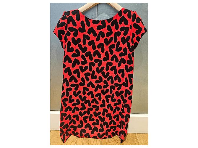 Saint Laurent Mini Kleid Rot - Ansicht 4