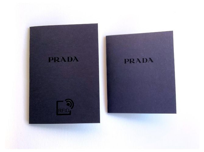 Prada Large Saffiano leather wallet Black - view 18