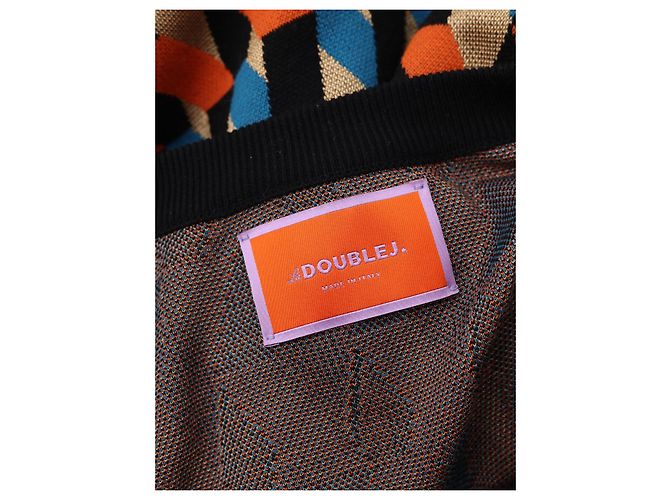 Autre Marque LA DOUBLE J Cardigan aus Baumwolle mit Knöpfen mehrfarbig Mehrfarben - Ansicht 3