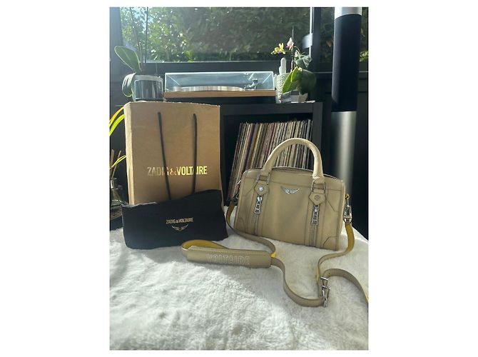 Zadig & Voltaire Borsa a Mano Zadig e Voltaire Sunny Beige - vista 2