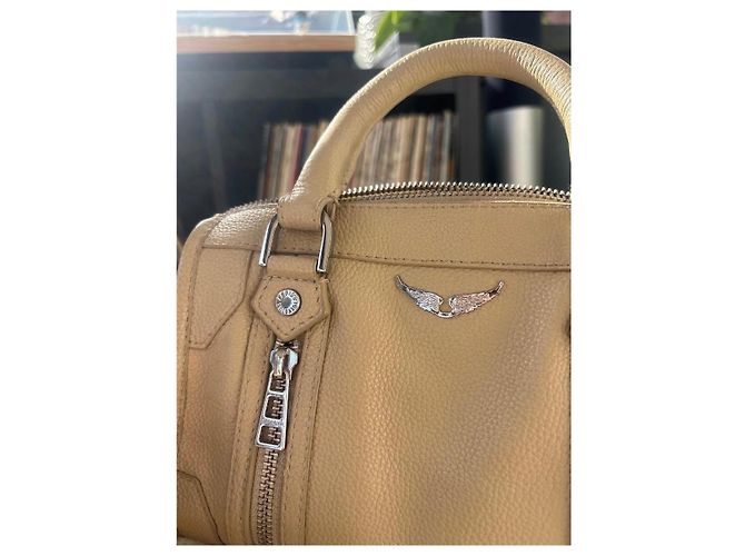 Zadig & Voltaire Borsa a Mano Zadig e Voltaire Sunny Beige - vista 4