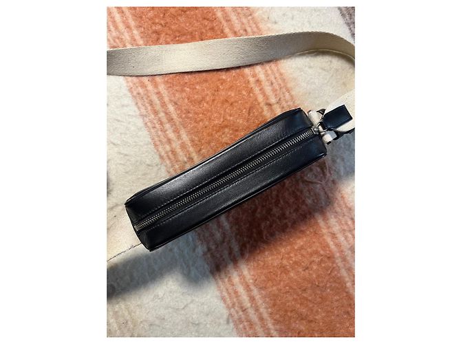 Borsa a spalla Jacquemus in pelle nera Nero - vista 5