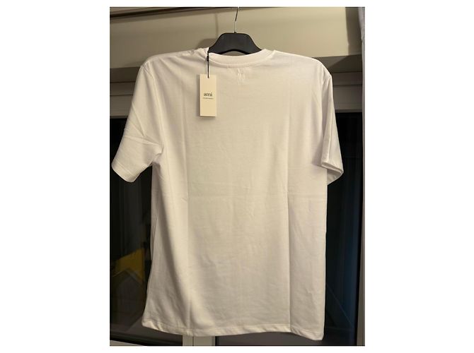 T-shirt bianca Ami de Coeur in cotone Bianco - vista 3