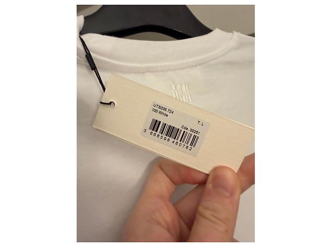 T-shirt bianca Ami de Coeur in cotone Bianco - vista 5