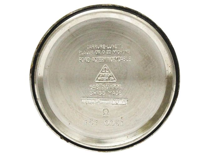 Orologio automatico da uomo OMEGA De Ville Cal 711 placcato oro - vista 10