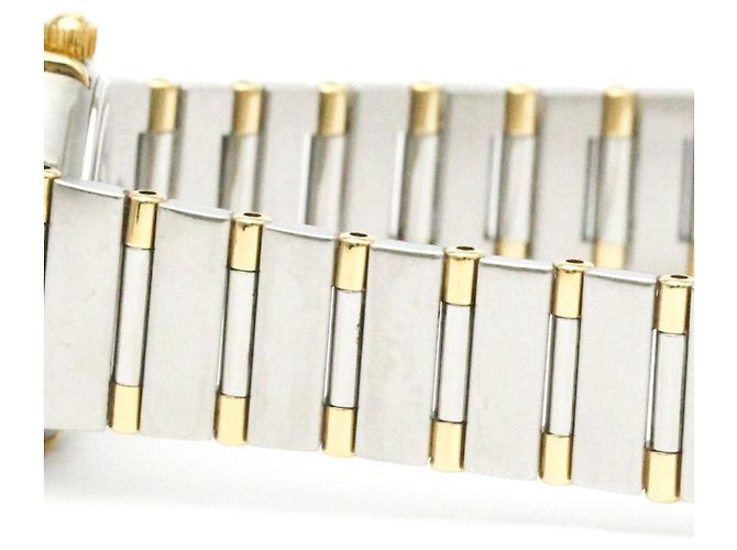 OMEGA Constellation Diamant 18K Gold Stahl Uhr 1367.10 - Ansicht 3
