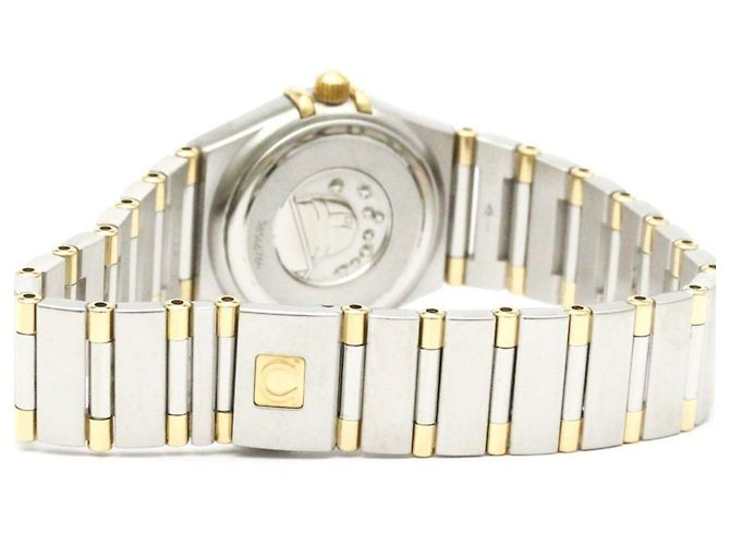 OMEGA Constellation Diamant 18K Gold Stahl Uhr 1367.10 - Ansicht 5