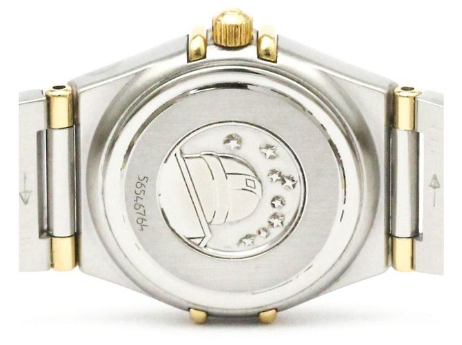 OMEGA Constellation Diamant 18K Gold Stahl Uhr 1367.10 - Ansicht 6