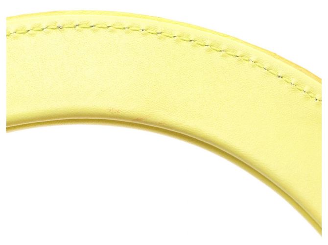 Borsa a mano Christian Dior Bordò Giallo - vista 7