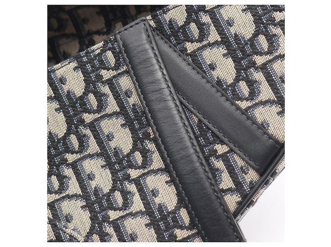 Mini Borsa Saddle Christian Dior Nero Beige Blu navy - vista 6
