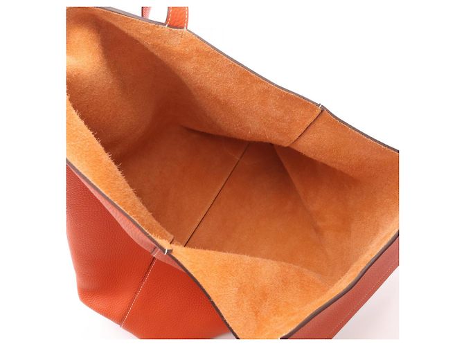 Hermès Cabas Serie 46 Tragetasche Orange - Ansicht 3