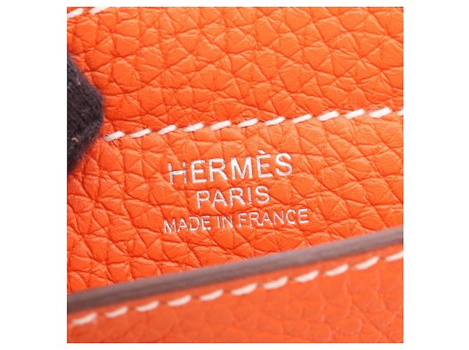 Hermès Cabas Serie 46 Tragetasche Orange - Ansicht 4