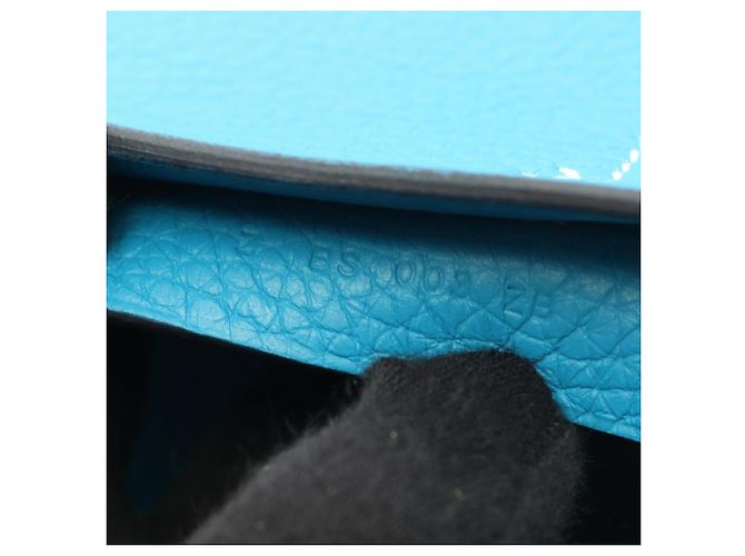 Hermès Cabas Serie 31 Tote Bag Blue - view 5