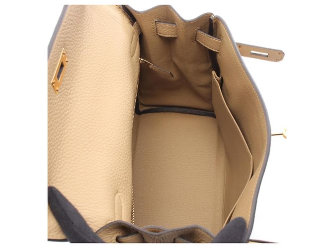 Borsa Hermès Kelly 28 Beige - vista 3