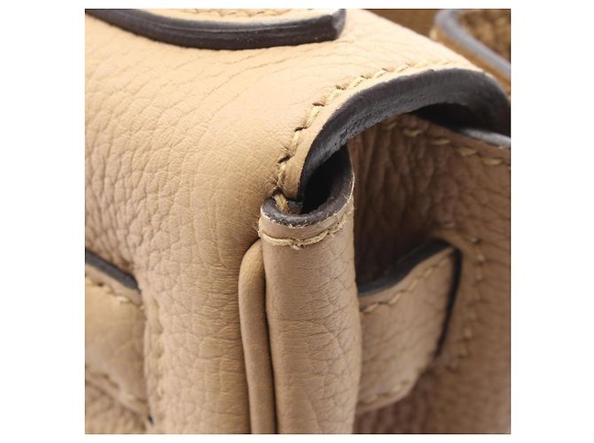 Borsa Hermès Kelly 28 Beige - vista 7