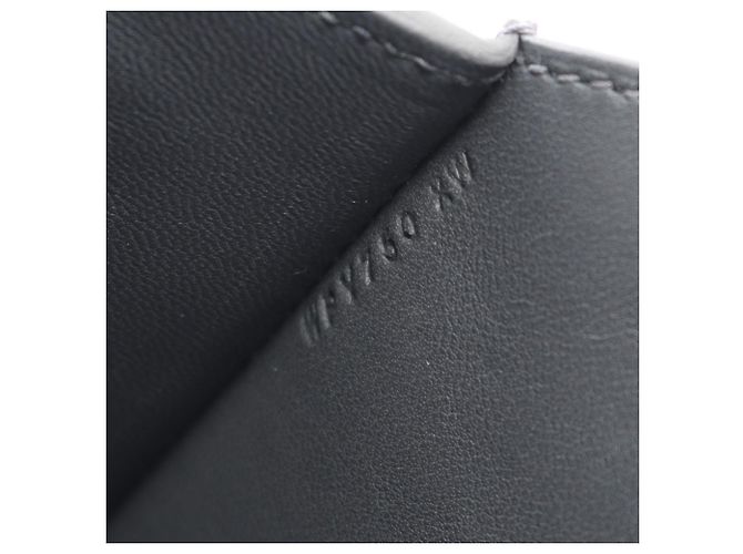 Mini borsa a spalla Della Cavalleria di Hermès Marrone Grigio - vista 5
