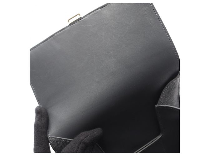 Mini borsa a spalla Della Cavalleria di Hermès Marrone Grigio - vista 7