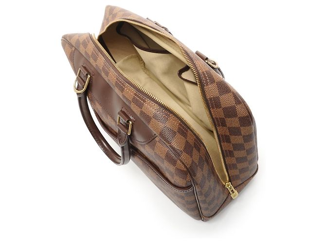 Borsa Boston Damier Louis Vuitton Marrone - vista 10