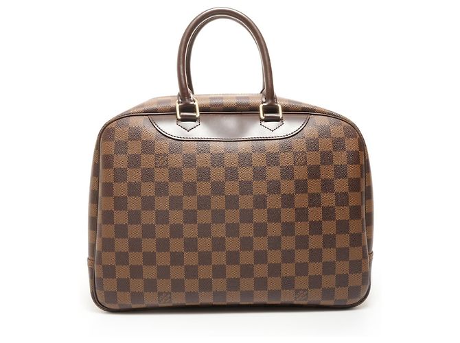 Borsa Boston Damier Louis Vuitton Marrone - vista 2