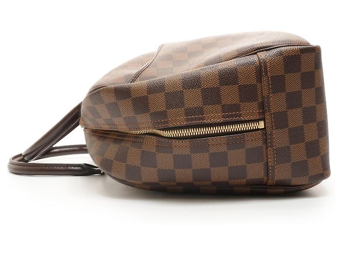 Borsa Boston Damier Louis Vuitton Marrone - vista 3