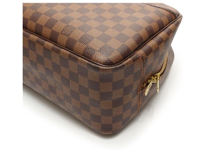 Borsa Boston Damier Louis Vuitton Marrone - vista 6