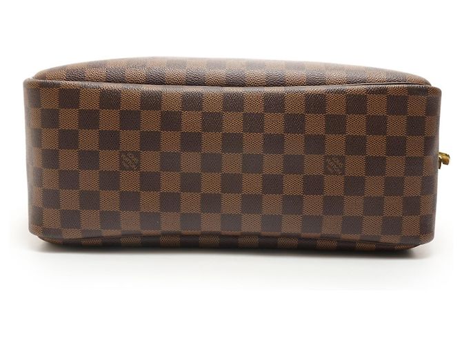 Borsa Boston Damier Louis Vuitton Marrone - vista 7