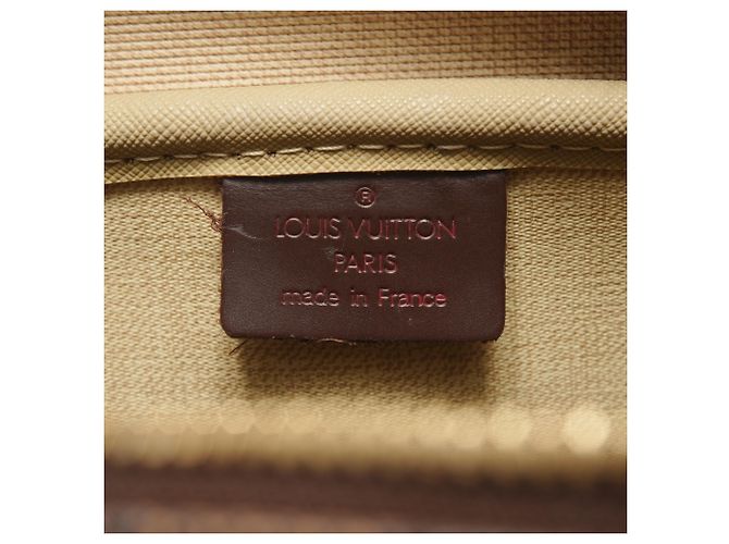 Borsa Boston Damier Louis Vuitton Marrone - vista 9