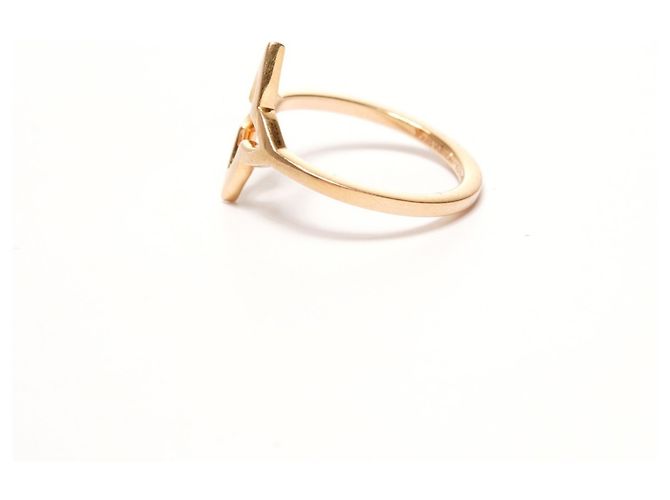 Anello Louis Vuitton Blossom in oro 750K18 D'oro - vista 2