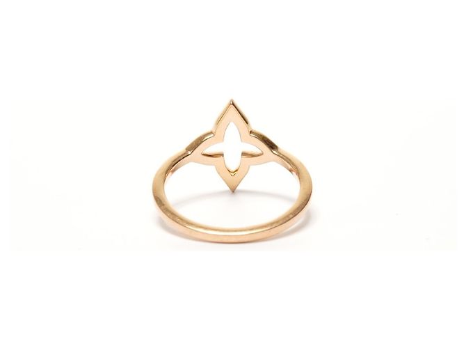 Anello Louis Vuitton Blossom in oro 750K18 D'oro - vista 3